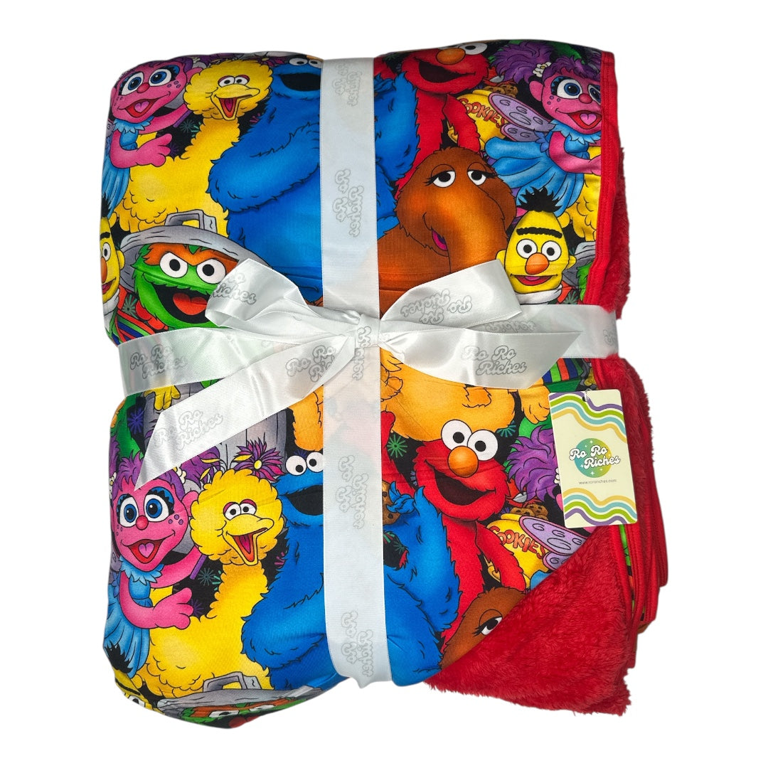 123 Street 80" x 60" Bamboo Minky Blanket