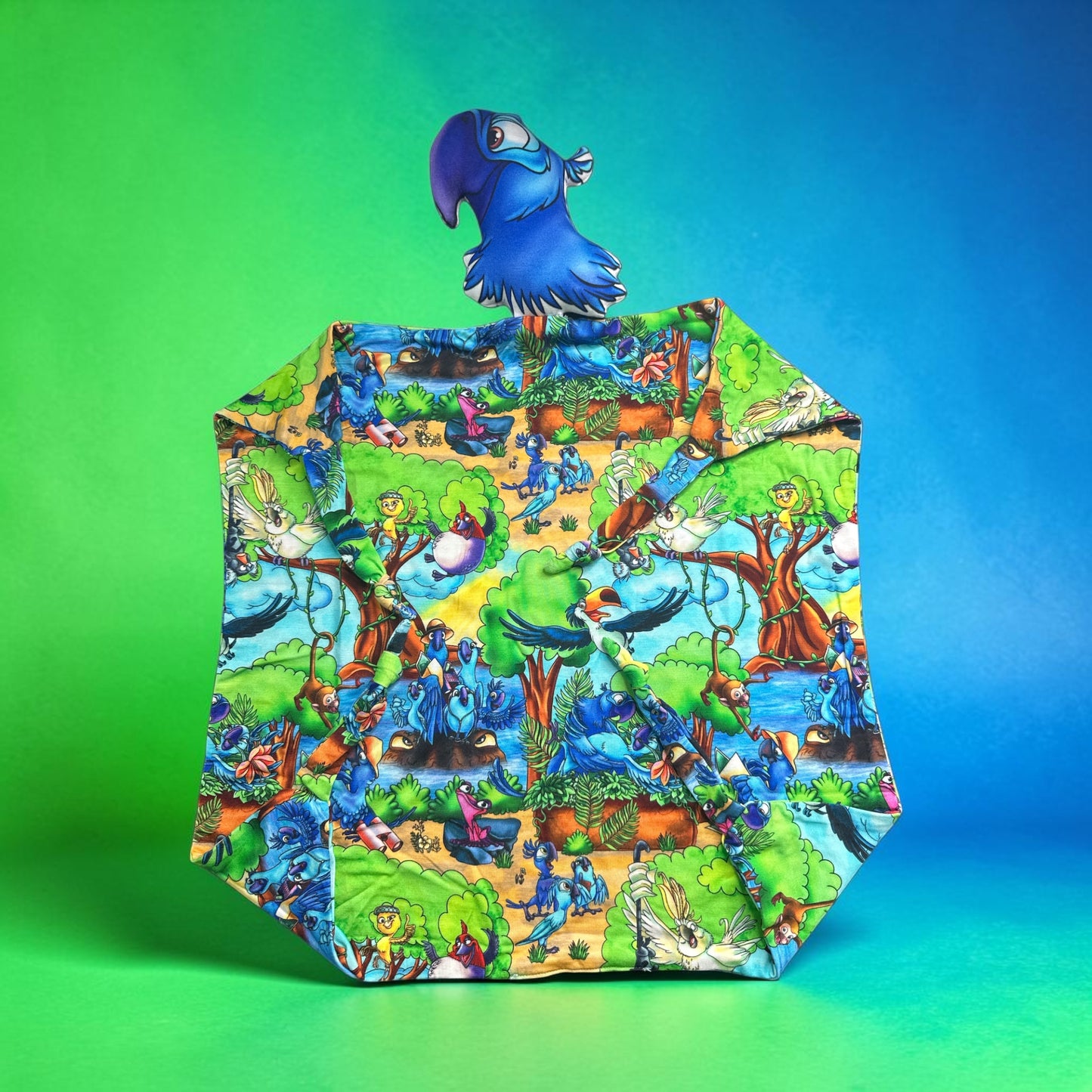 Bright Wings 14"x14" Bamboo Lovey