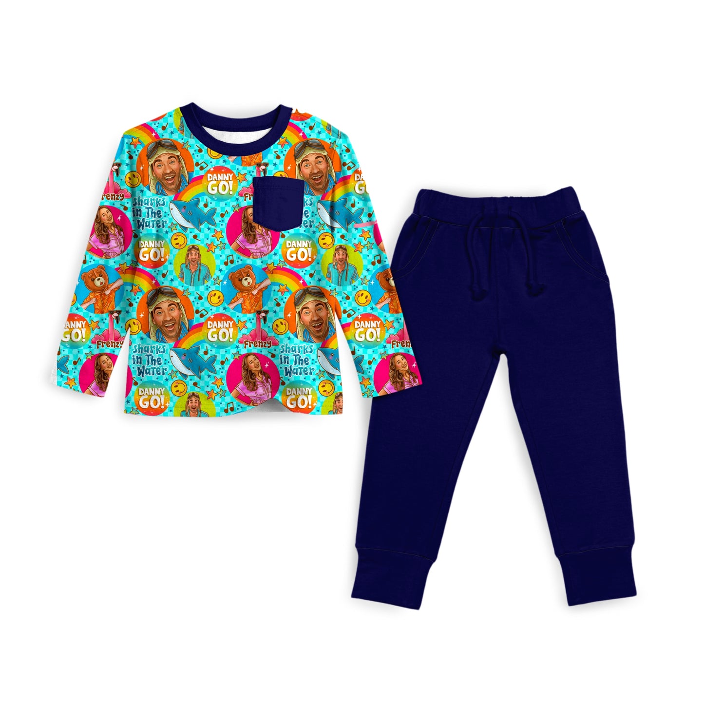 Jump & Jam Pocket Tee and Joggers