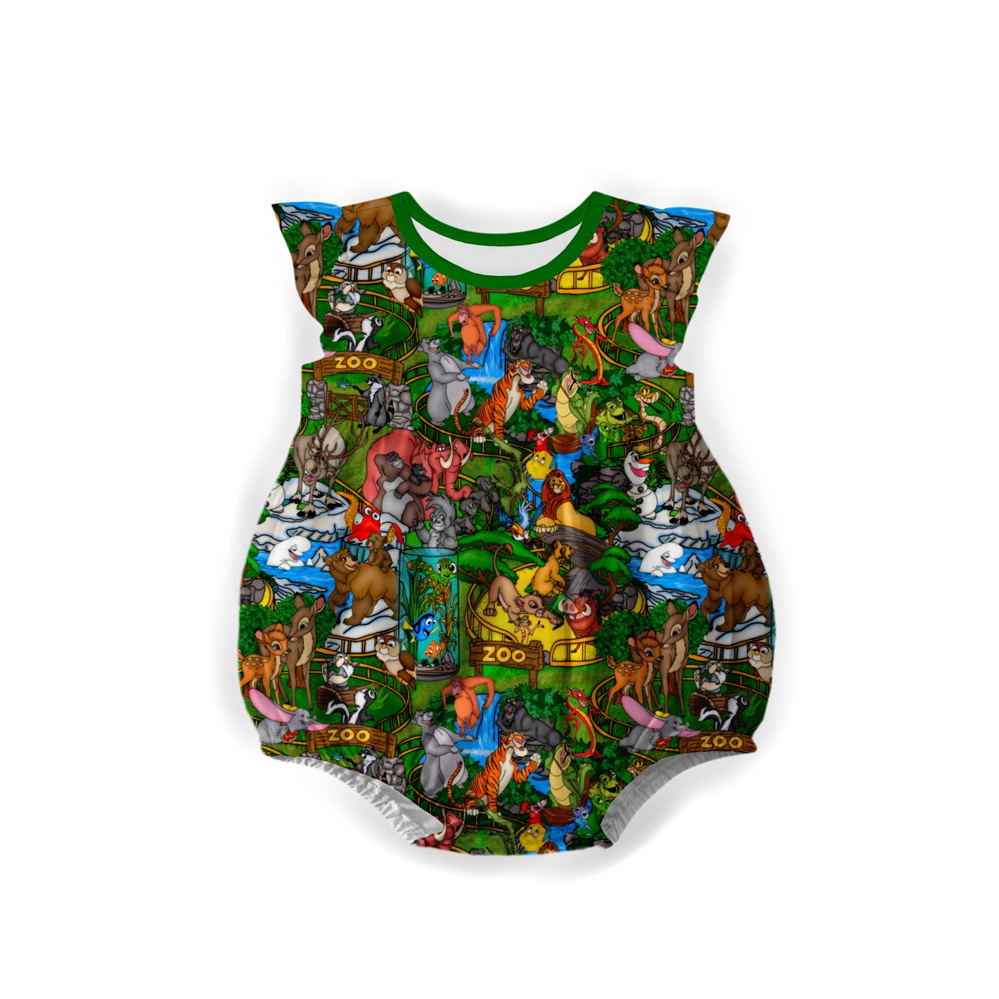 Wild at Heart Flutter Sleeve Bubble