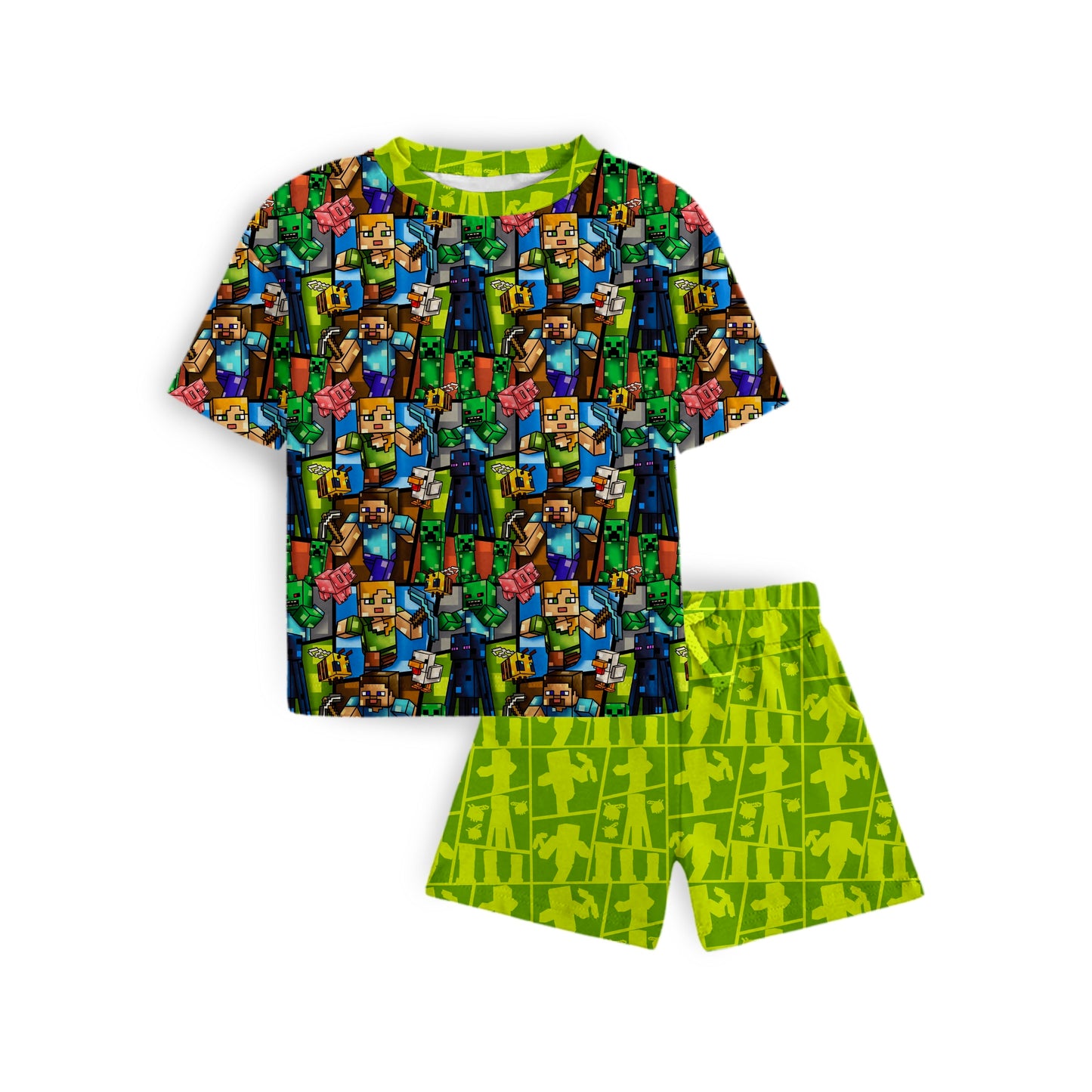 Block Party Tee and Short Set