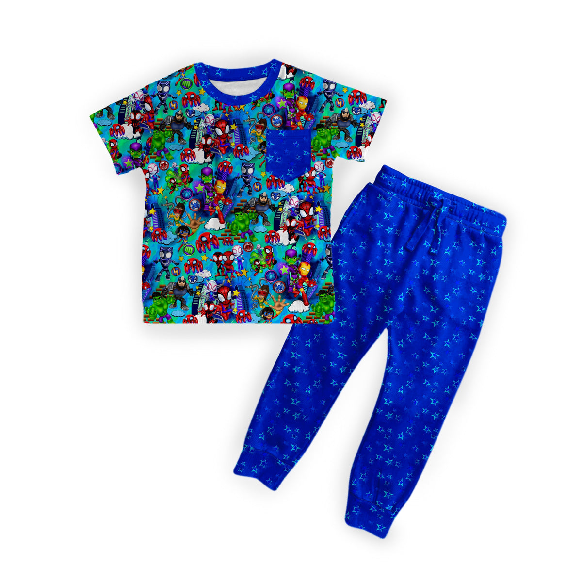 Web Slingers Pocket Tee and Joggers