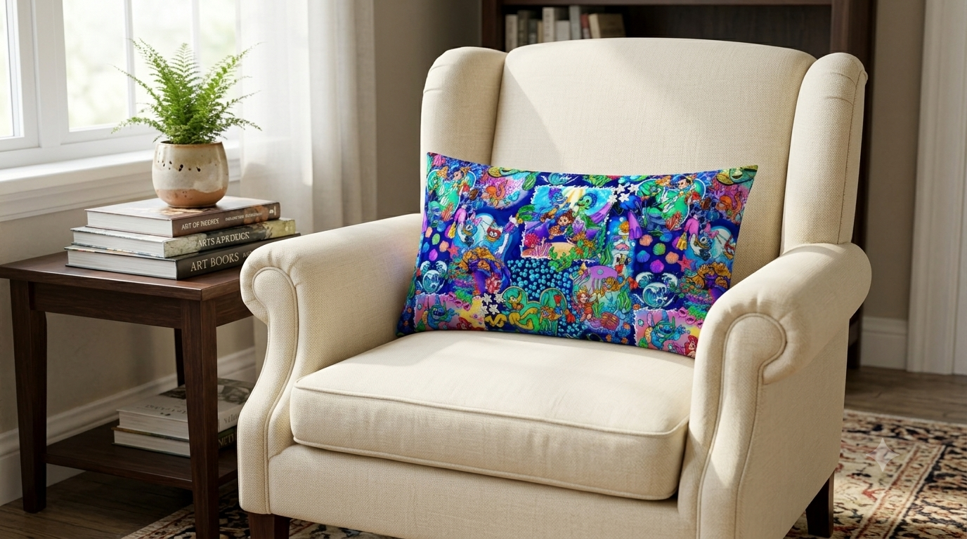 Ocean Explorers Blue 20" x 30" Pillowcase