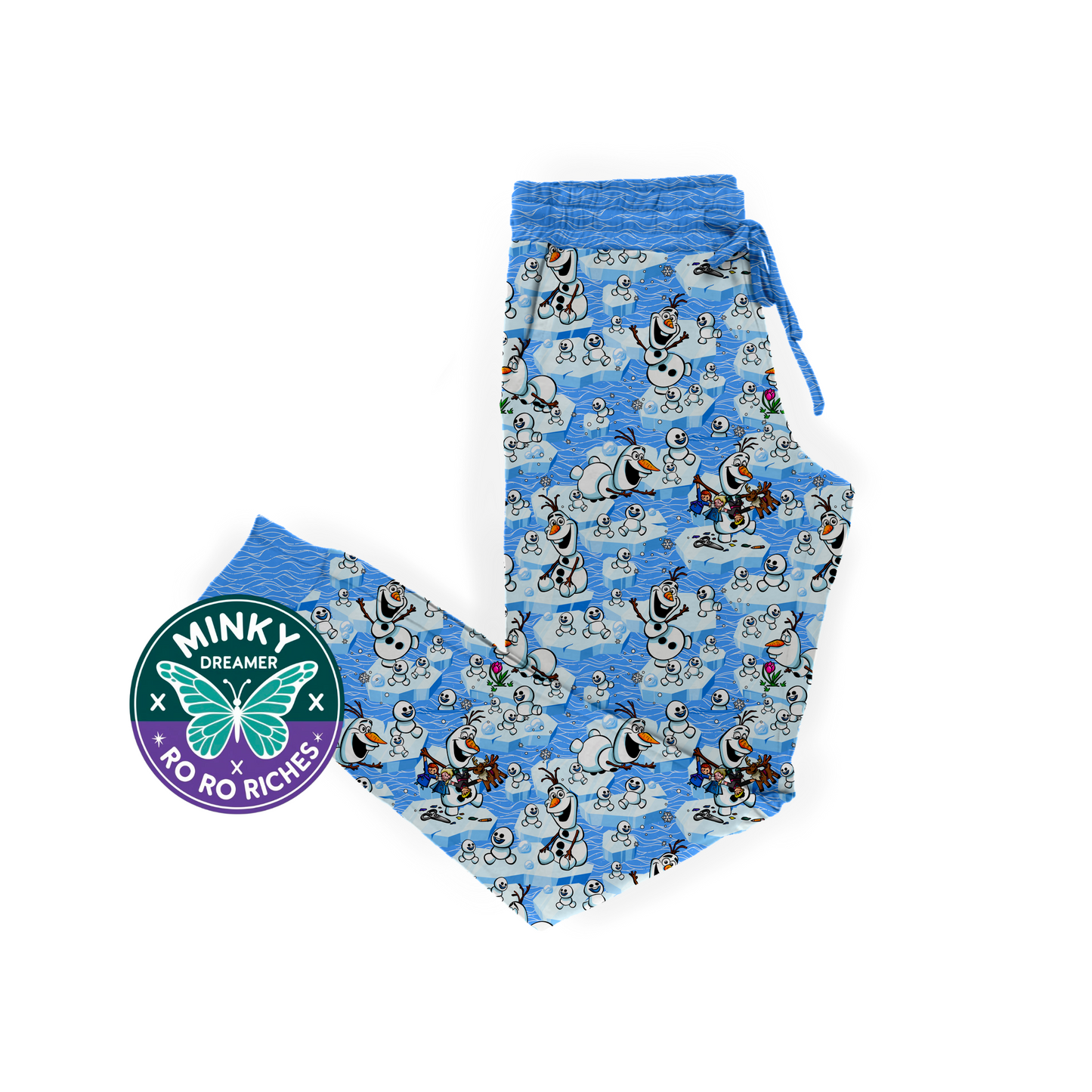 Snowman Style Adult Joggers