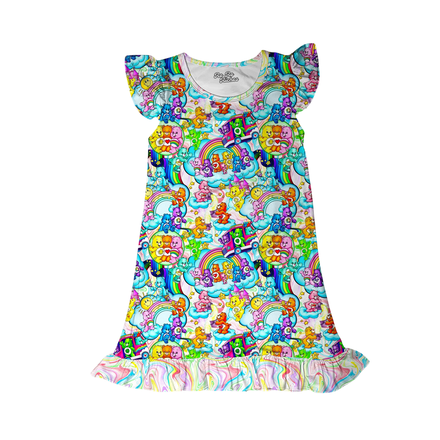 Cozy Hugs Flutter Sleeve Dress