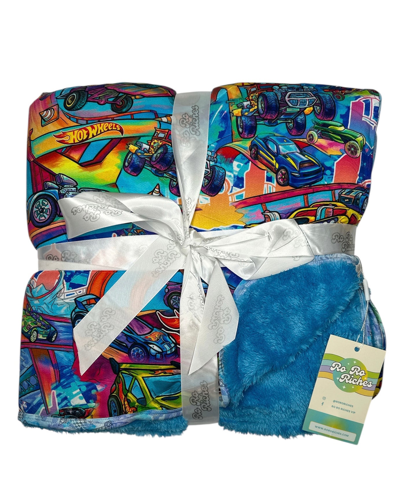 Fast Track 80" x 60" Bamboo Minky Blanket