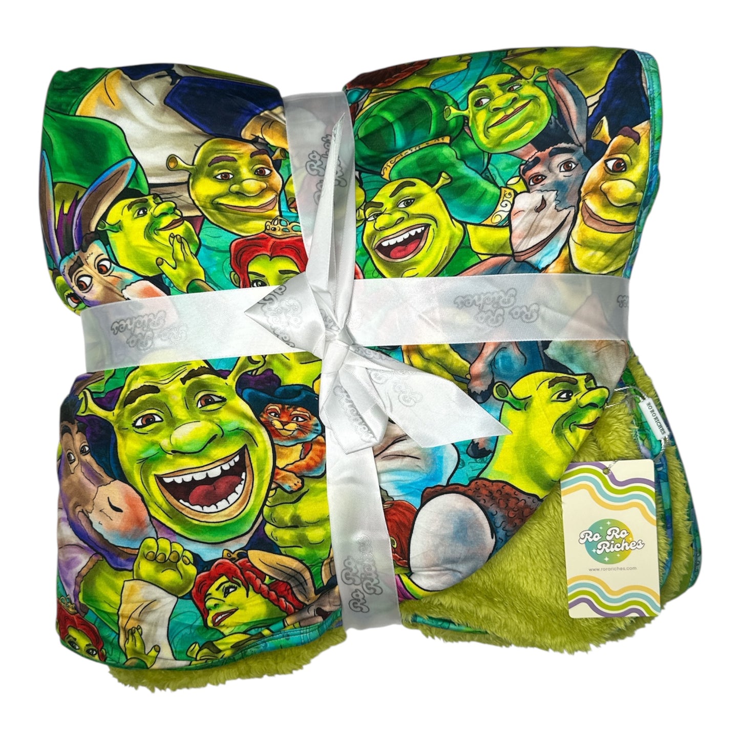 Once Upon a Swamp 60" x 60" Bamboo Minky Blanket