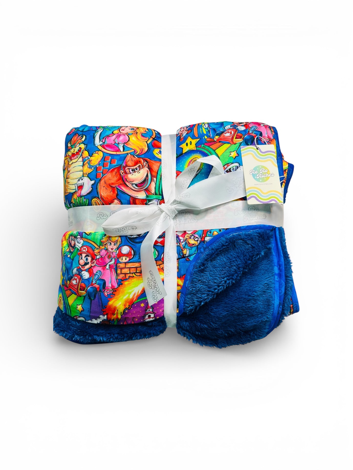 Power Play 80" x 60" Bamboo Minky Blanket