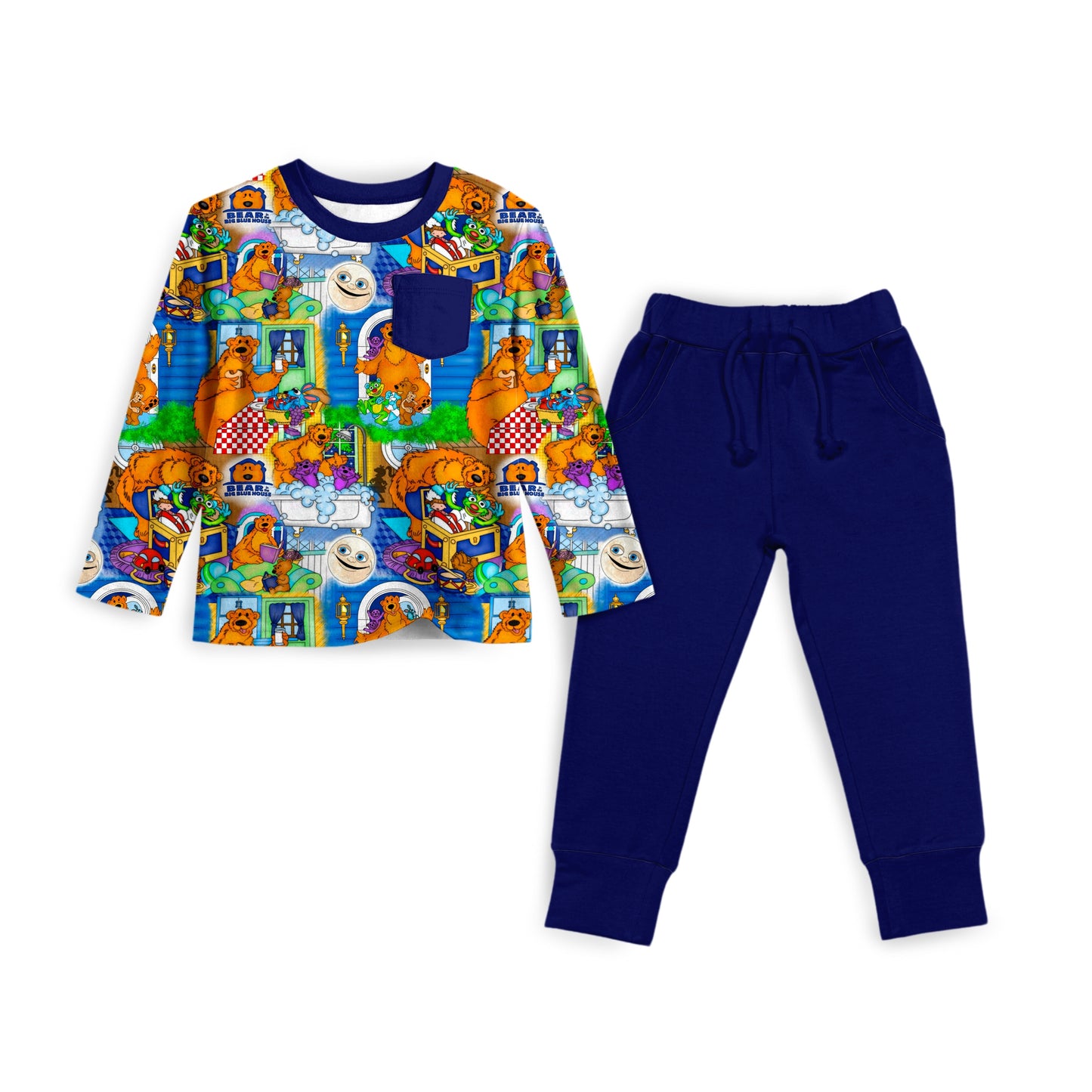 Home Sweet Bear Pocket Tee and Joggers