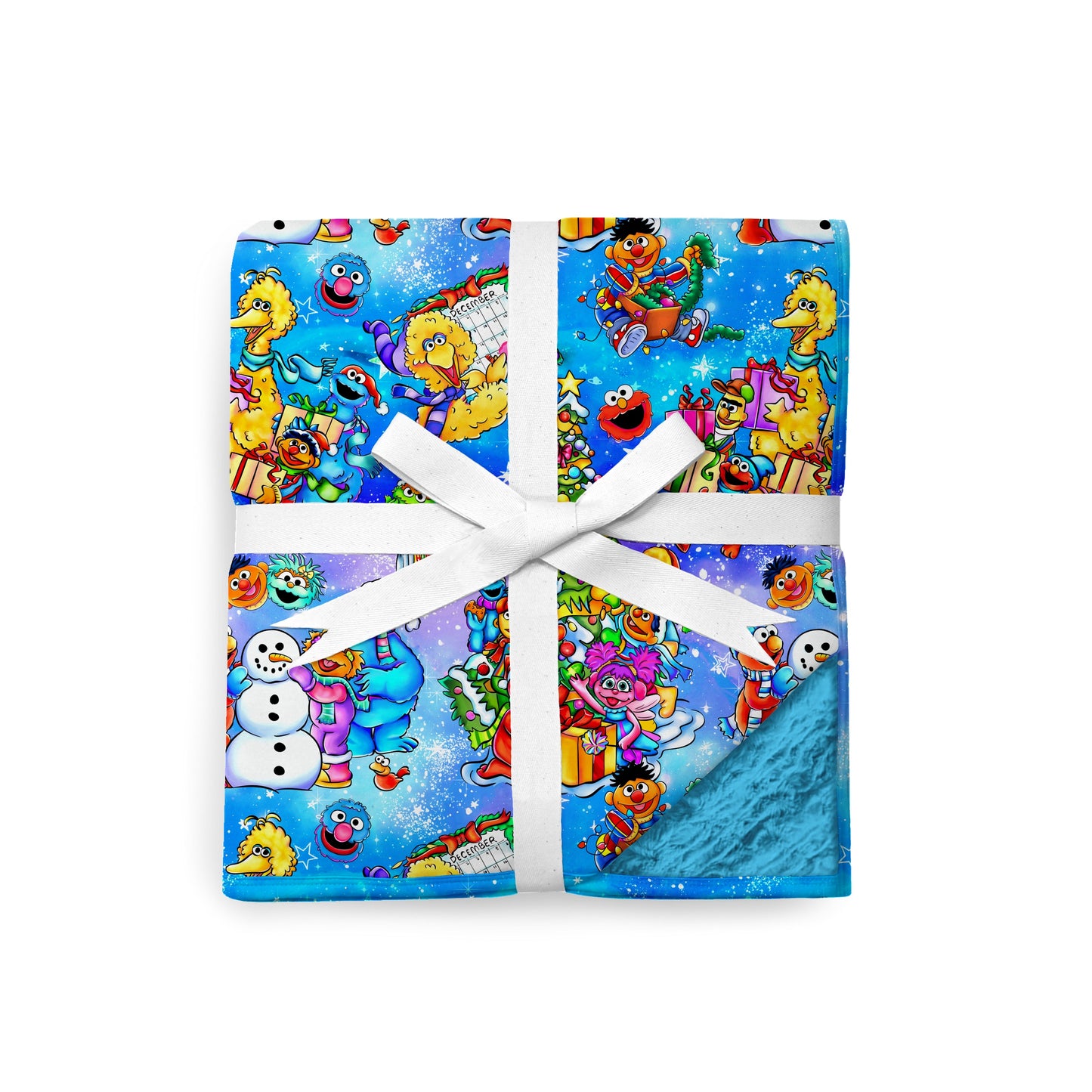 123 Sleigh Street 60" x 60" Bamboo Minky Blanket