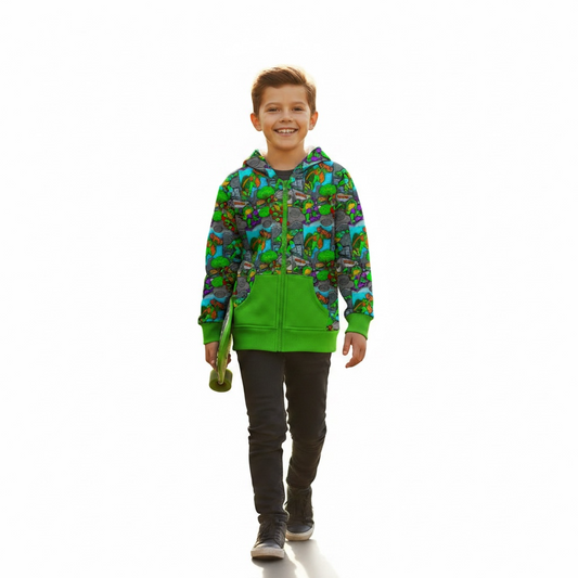 Radical Riders Zip Up Hoodie
