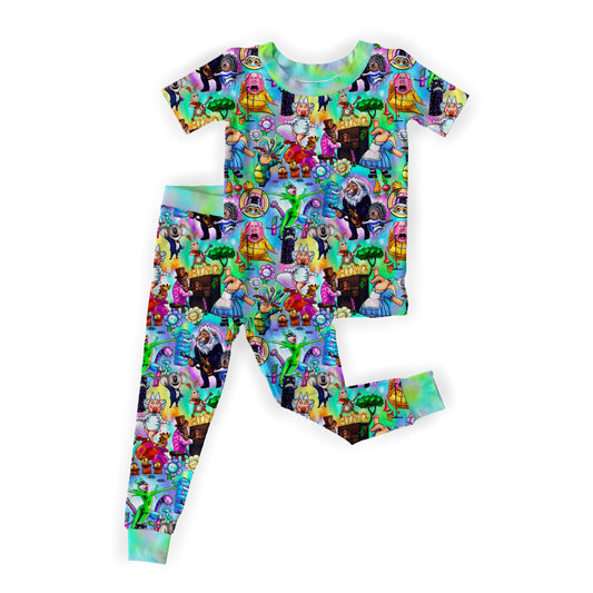 Theater Magic Two Piece Short Sleeve Pant Set