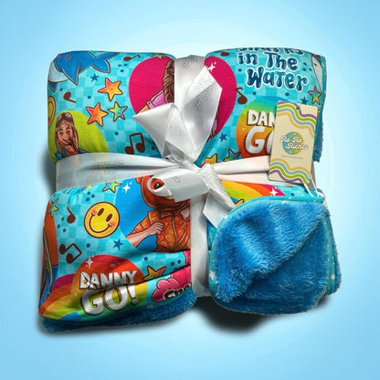 Jump & Jam 80" x 60" Bamboo Minky Blanket