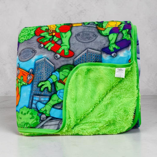 Radical Riders 80" x 60" Bamboo Minky Blanket