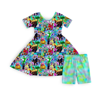 Theater Magic Twirl Dress and Shorts