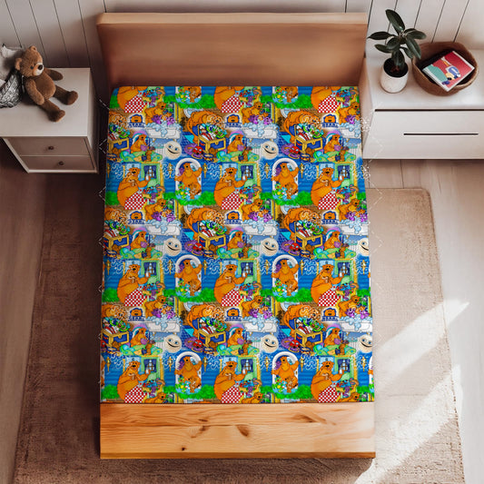 Home Sweet Bear Twin Sheet