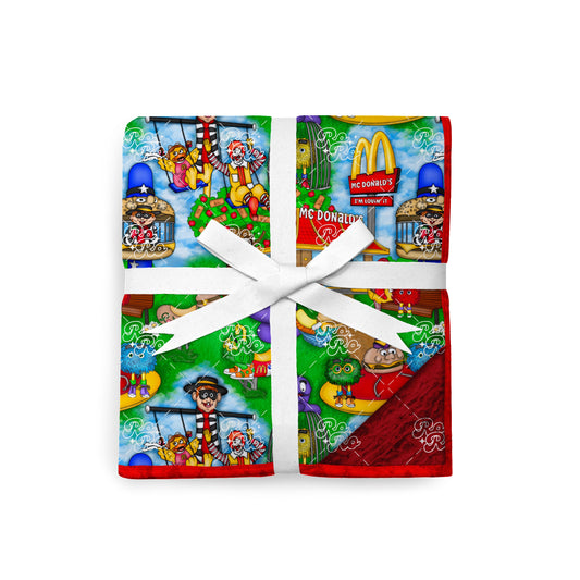 Drive Thru Party 60" x 60" Bamboo Minky Blanket