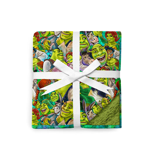 Once Upon a Swamp 60" x 60" Bamboo Minky Blanket