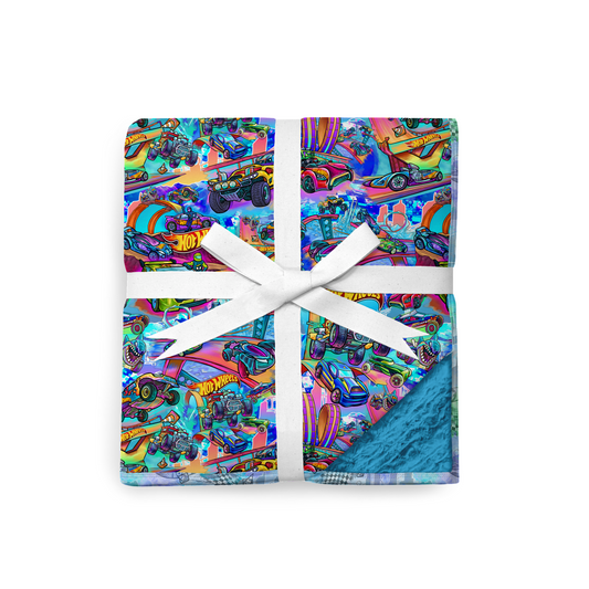 Fast Track 80" x 60" Bamboo Minky Blanket