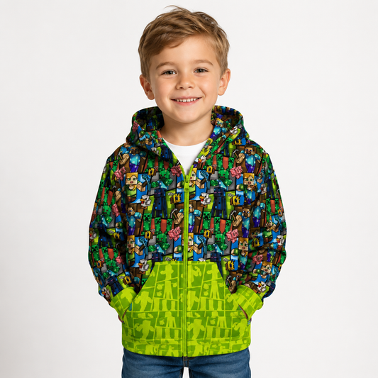 Build Mode Zip Up Hoodie
