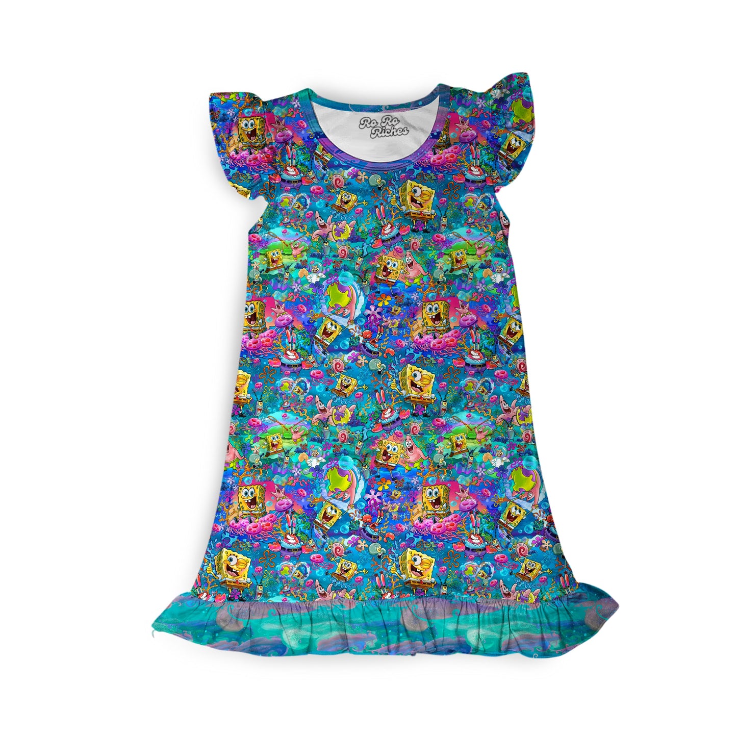 Best Day Ever Flutter Sleeve Dress