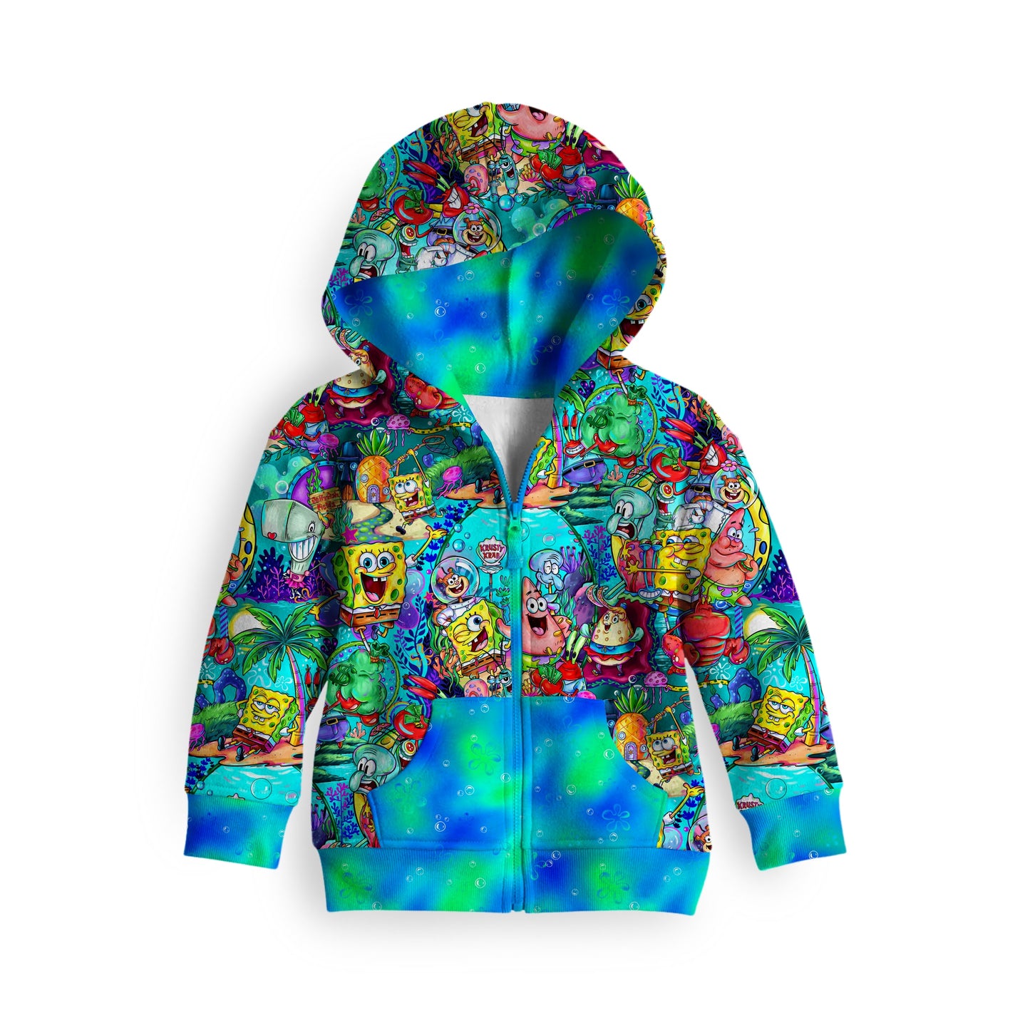 Ocean of Smiles Zip Up Hoodie