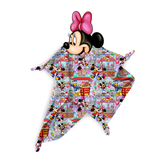 Carnival Dreams 14"x14" Bamboo Lovey