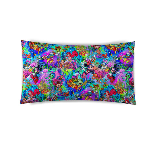 Underwater Pals Pink 20" x 30" Pillowcase