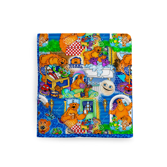 Home Sweet Bear 85" x 65" Bamboo Quilted Blanket