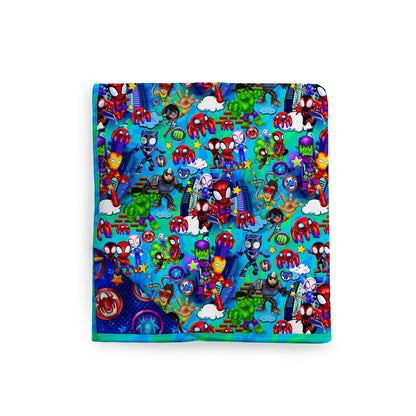 Web Slingers 85" x 65" Bamboo Quilted Blanket