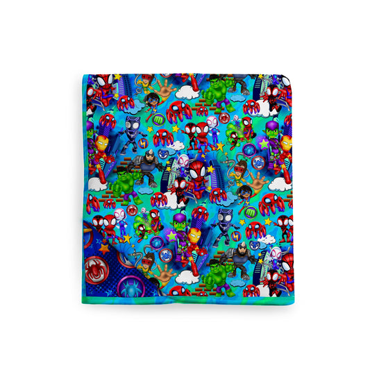 Web Slingers 85" x 65" Bamboo Quilted Blanket