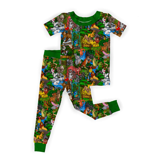 Wild at Heart Short Sleeve Pant Set