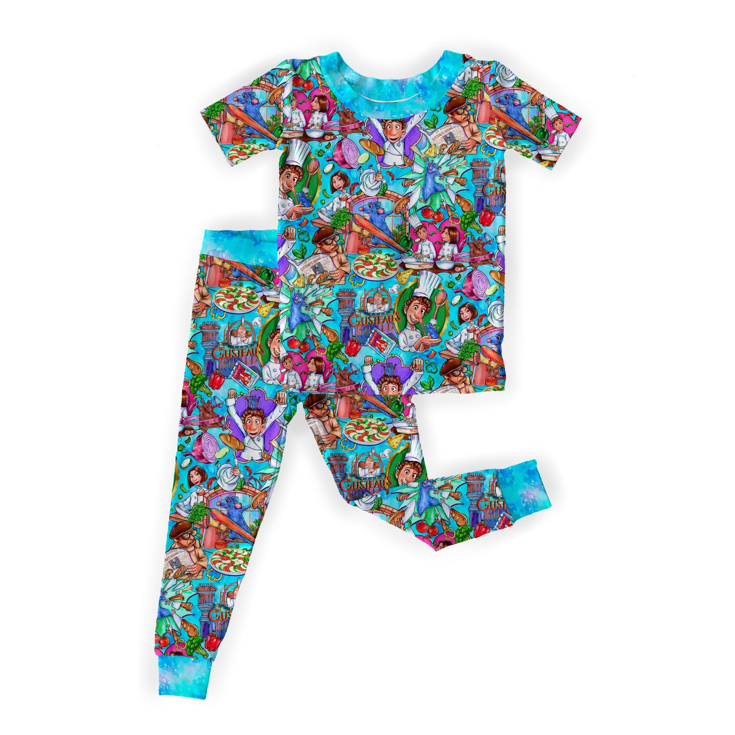 Tiny Gourmet Short Sleeve Pant Set