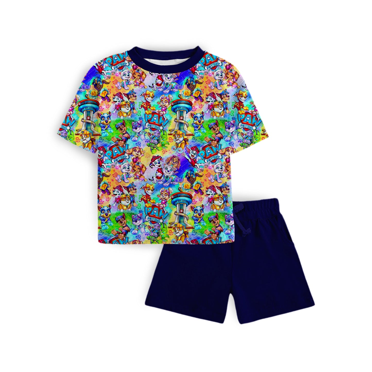 Mission Ready Tee and Short Daywear Set