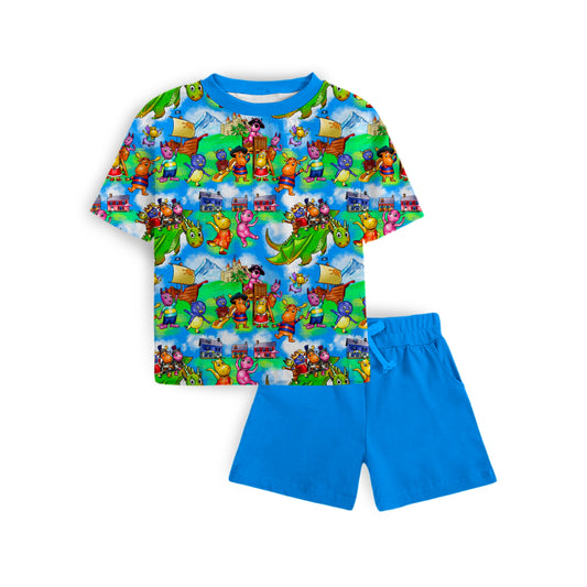 Yard Pals Tee and Short Daywear Set