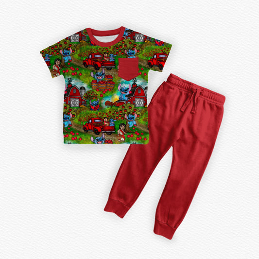 Orchard Friends Pocket Tee and Joggers