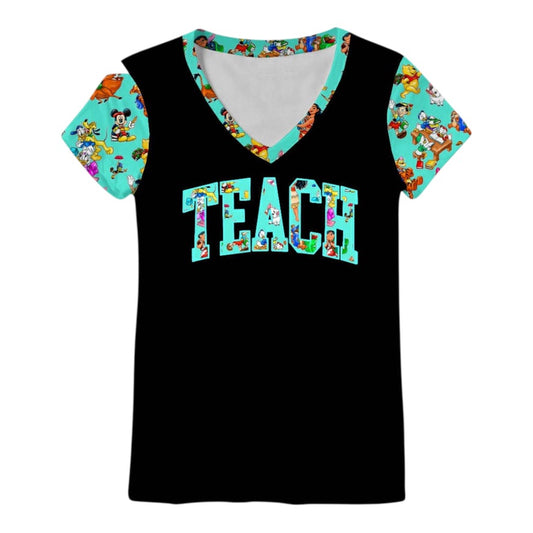 Recess Ready Adult Bamboo Embroidered Shirt