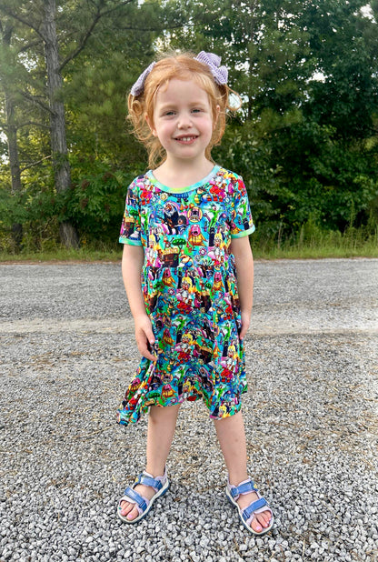 Theater Magic Twirl Dress and Shorts