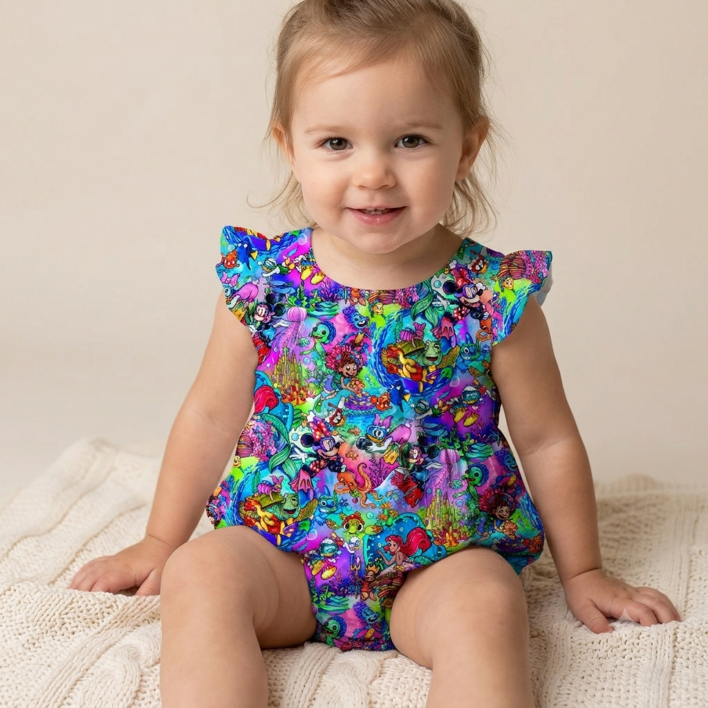 Ocean Explorers Flutter Sleeve Bubble
