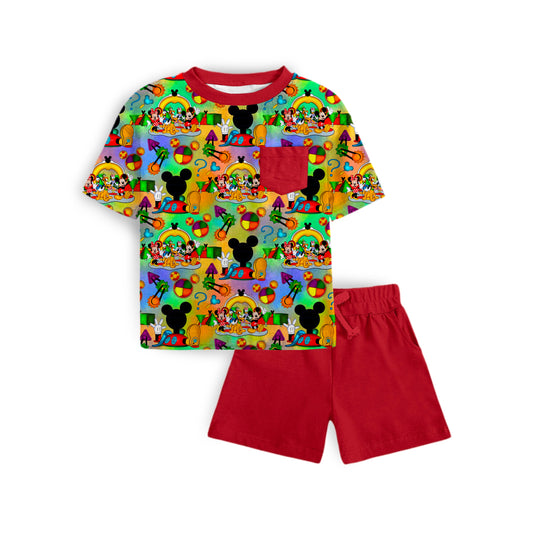 Hot Dog Threads Pocket Tee and Short Set
