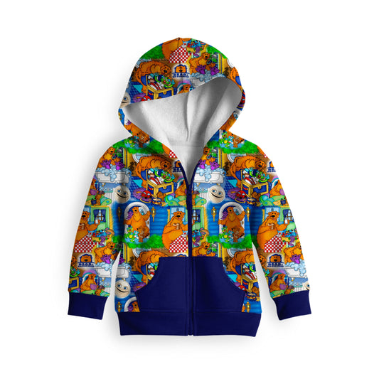 Home Sweet Bear Zip Up Hoodie