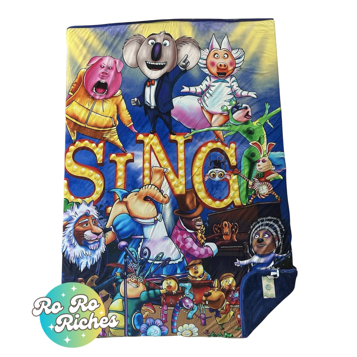 Theater Magic 60" x 50" Bamboo Minky Panel Blanket