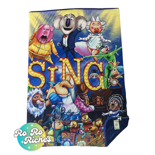 Theater Magic 60" x 50" Bamboo Minky Panel Blanket