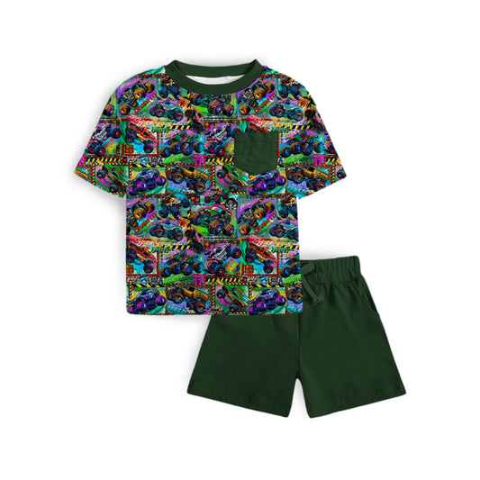 Made for Mayhem Trucks Tee and Short Set