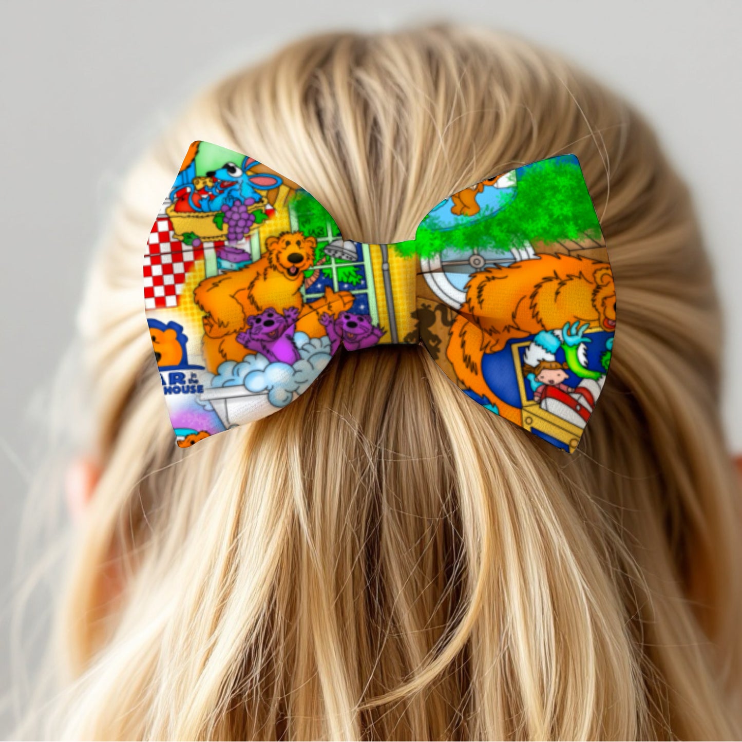 Home Sweet Bear Bamboo Bow