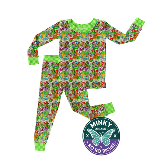 Retro Toons Long Sleeve Pant Set