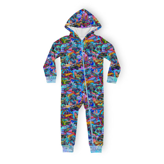 Fast Track Hooded Romper