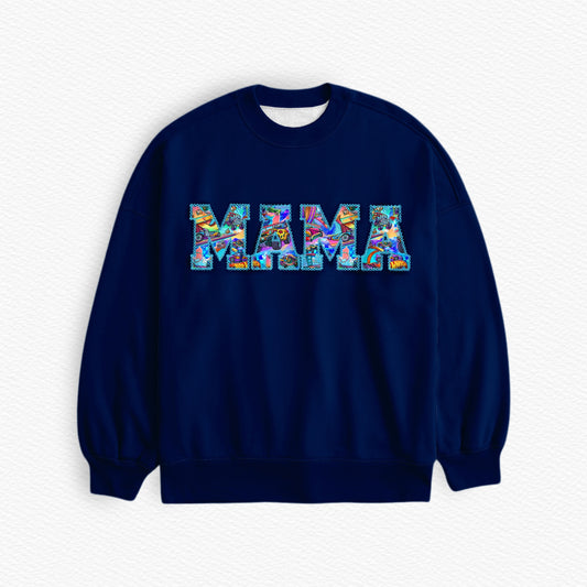 Fast Track French Terry MAMA Crewneck