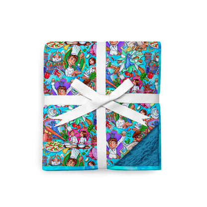Tiny Gourmet 80" x 60" Bamboo Minky Blanket