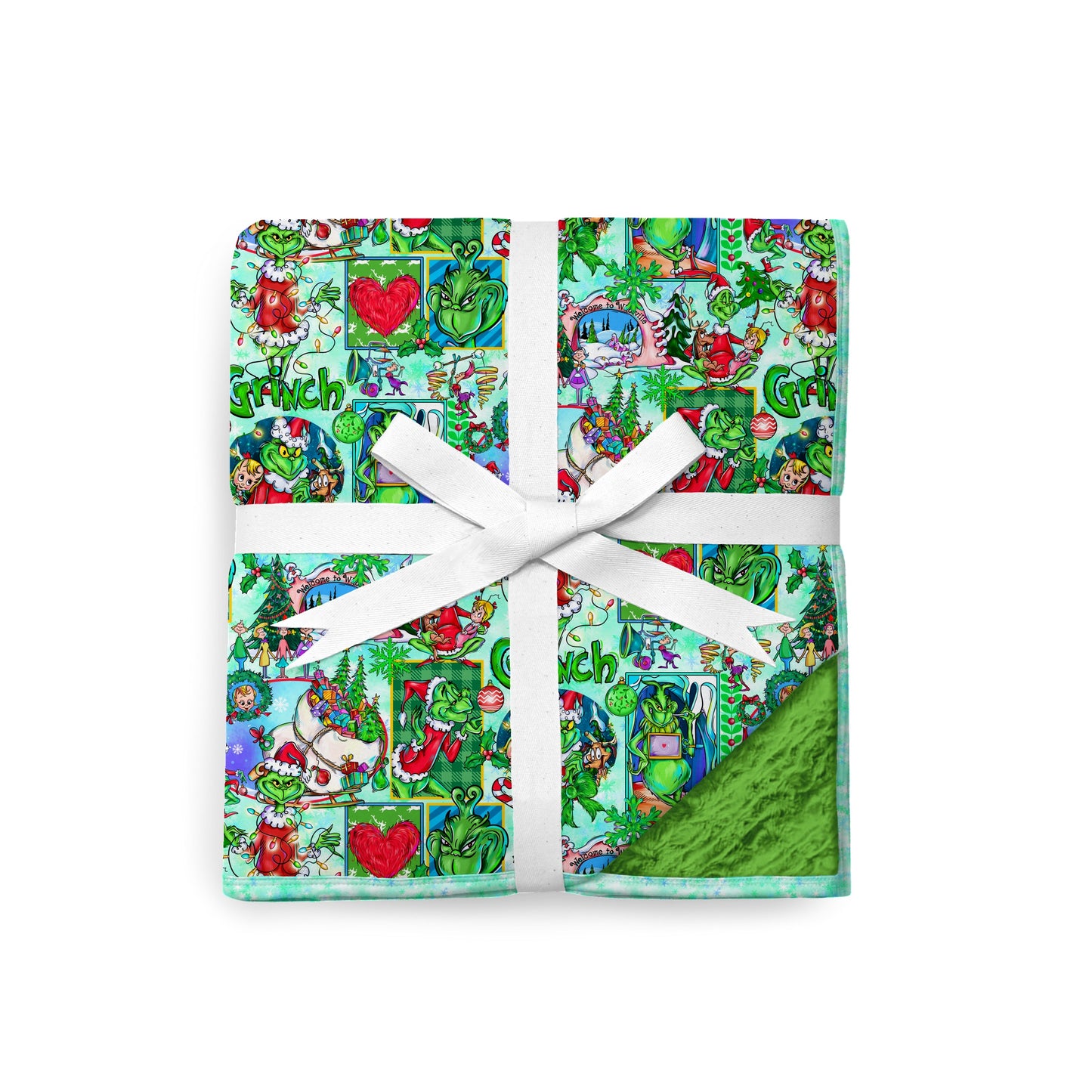 Green & Merry 60" x 60" Bamboo Minky Blanket